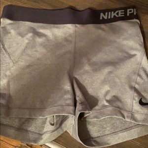 Women’s Nike Pro spandex shorts